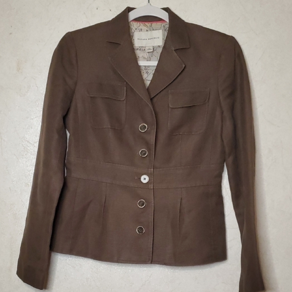 Banana Republic Brown Blazer  Size:2
